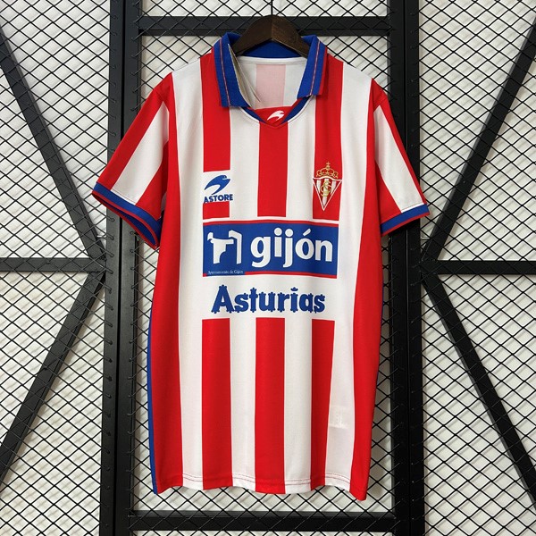 Tailandia Camiseta Atletico Madrid Replica Primera Ropa Retro 2001-2002